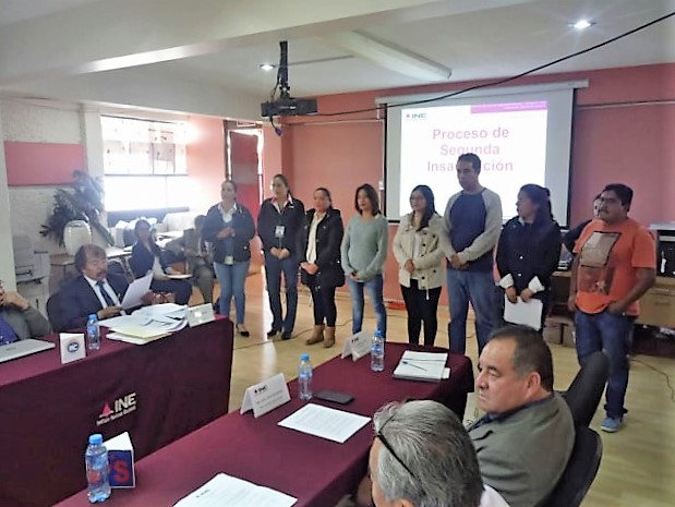 Selecciona INE Tlaxcala a 13 mil 797 funcionarios de MDC